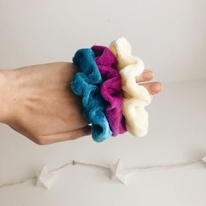 3 Scrunchies Bundle BERRY